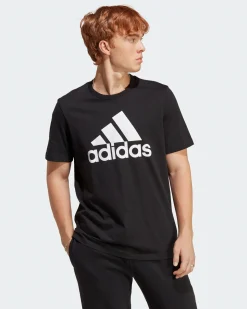 ADIDAS-T-SHIRT ESSENTIALS SINGLE JERSEY BIG LOGO-IC9347