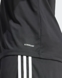 ADIDAS - T-SHIRT MEZZA MANICA UOMO SQUA25 JSY NERA E BIANCA - JG5832