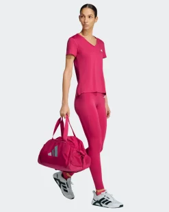ADIDAS -T- SHIRT MEZZA MANICA WE MIN V NK  FUXIA  DA DONNA, KT1250