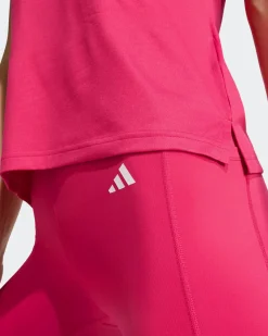 ADIDAS -T- SHIRT MEZZA MANICA WE MIN V NK  FUXIA  DA DONNA, KT1250
