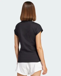 ADIDAS - T-SHIRT NERA LIN SJ T BLACK DA DONNA - JC8238