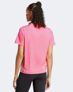 ADIDAS - T-SHIRT 3S CREW TEE ROSA DA DONNA - JH1395