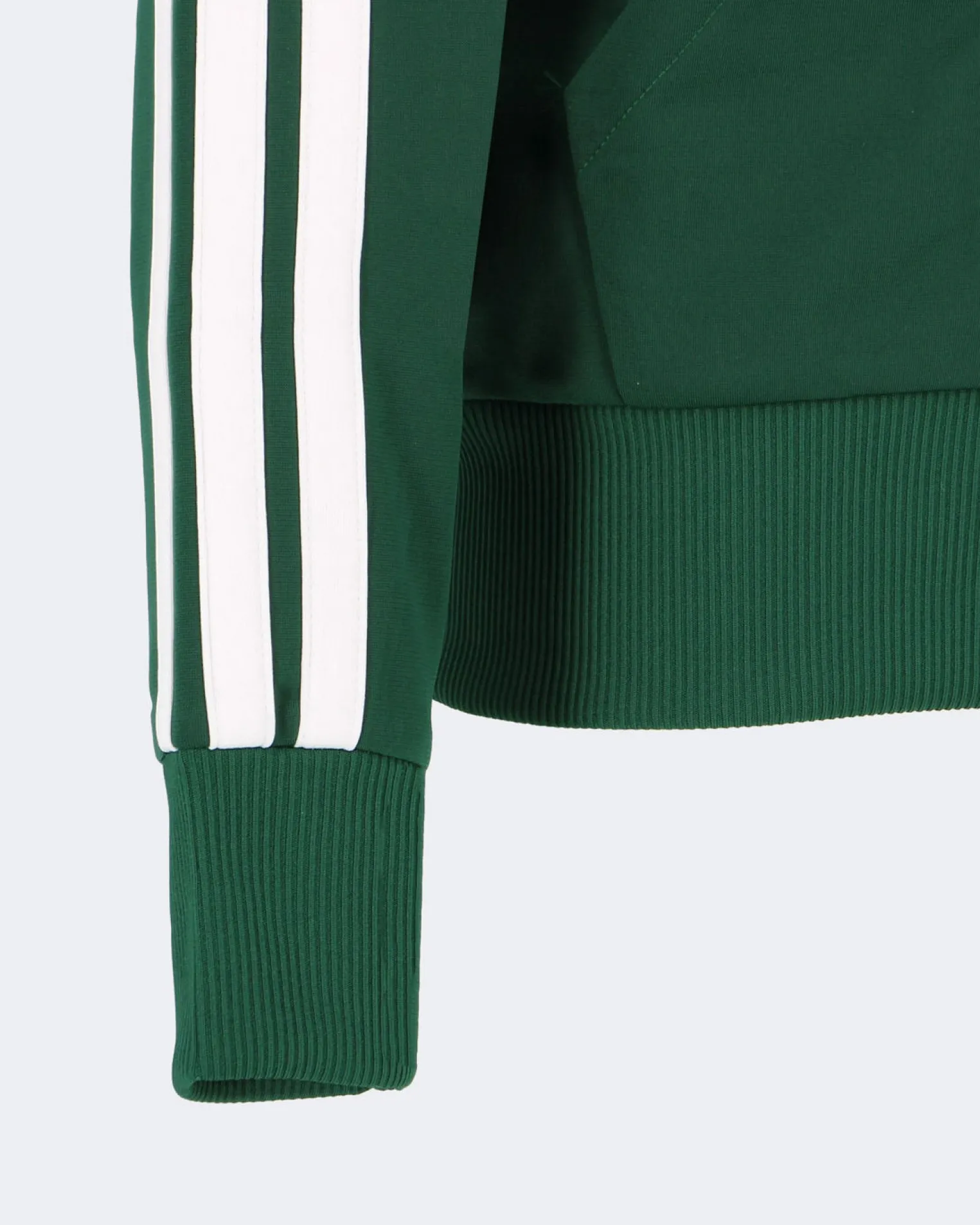 ADIDAS - TUTA COMPLETA JUNIOR ( 7-15 ANNI) FULL ZIP 3S TIBERIO TS VERDE, NERA E BIANCA, KZ0100