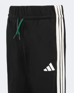 ADIDAS - TUTA COMPLETA JUNIOR ( 7-15 ANNI) FULL ZIP 3S TIBERIO TS VERDE, NERA E BIANCA, KZ0100