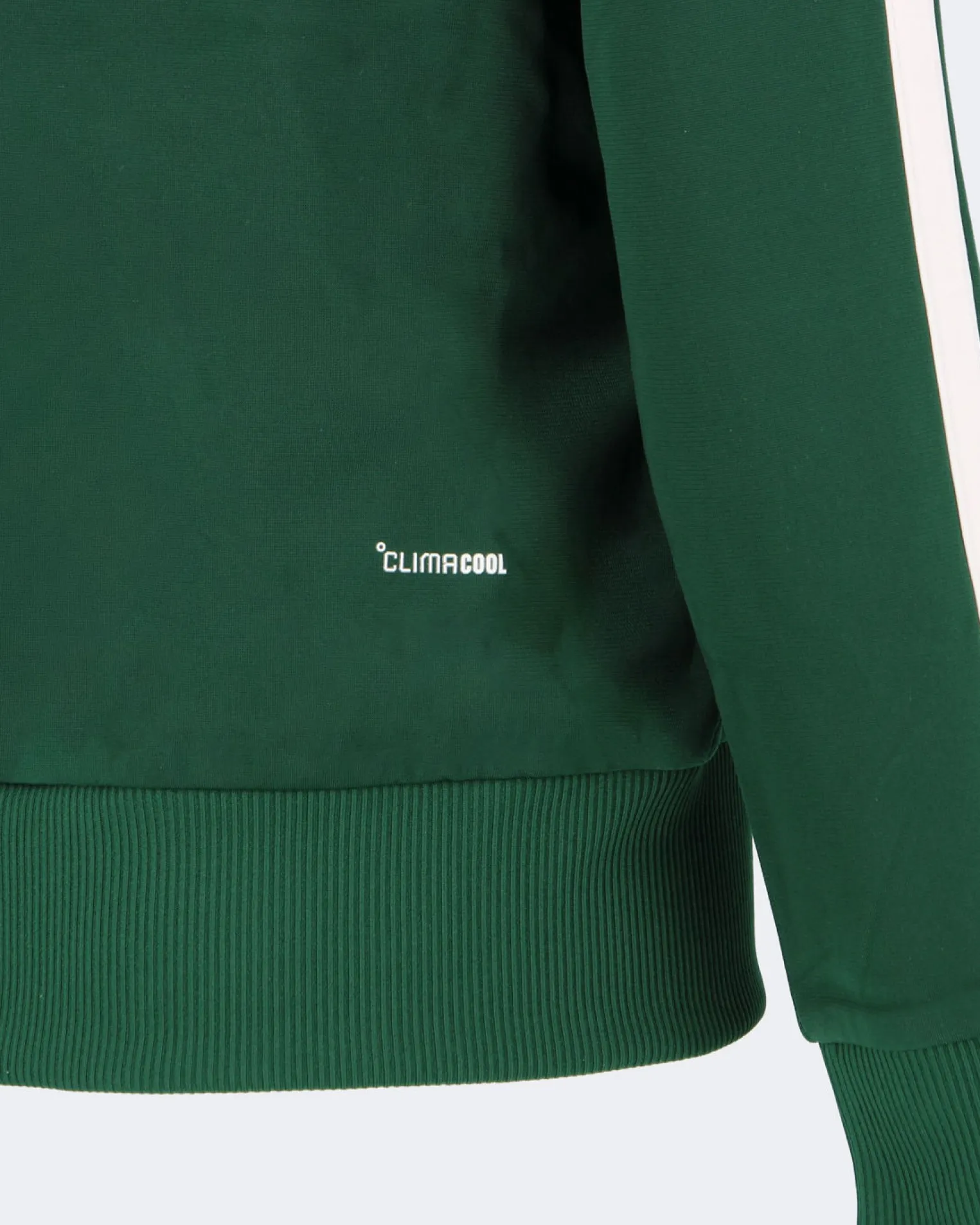 ADIDAS - TUTA COMPLETA JUNIOR ( 7-15 ANNI) FULL ZIP 3S TIBERIO TS VERDE, NERA E BIANCA, KZ0100