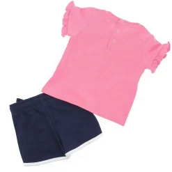 AMERICAN RAP - BABY FEMMINUCCIA TSHIRT MEZZA MANICA CON SHORTS