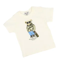 AMERICAN RAP - BABY MASCHIETTO TSHIRT MEZZA MANICA CON STAMPA