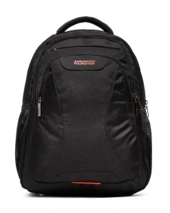 AMERICAN TOURISTER - LINEA BUSINESS AT WORK ZAINO NERO ARANCIO