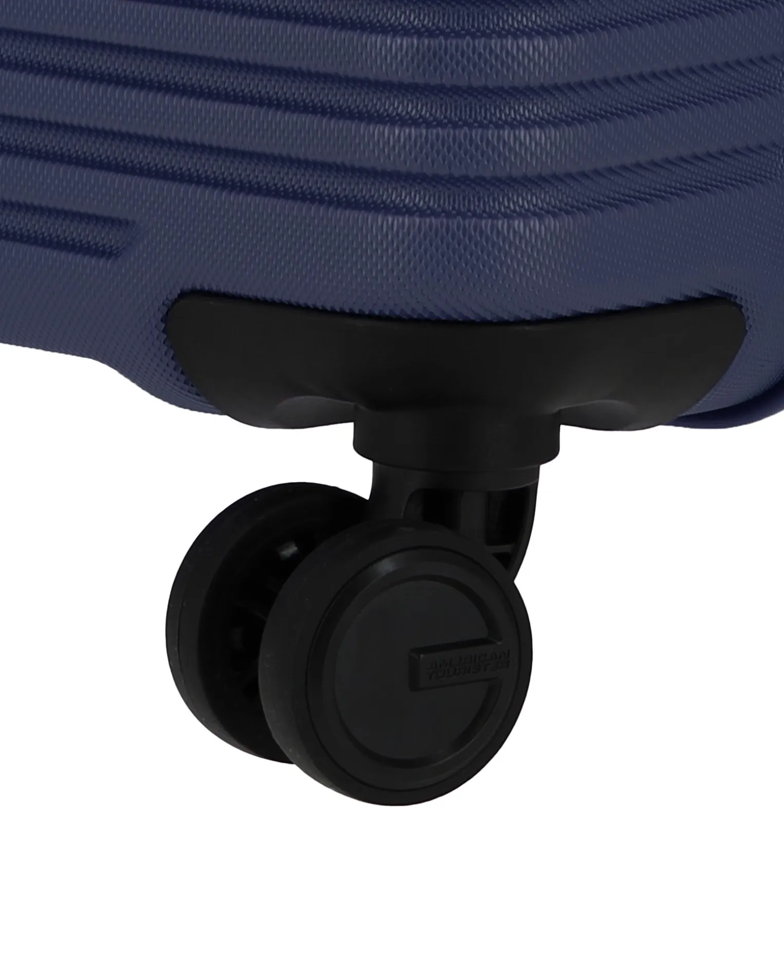 AMERICAN TOURISTER - TROLLEY BLU IN ABS 4 RUOTE CON COMBINAZIONE TSA
