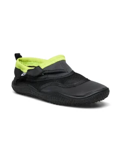 ARENA - Scarpe da scoglio bambino nere e verde lime ad asciugatura rapida, numerata 30/35