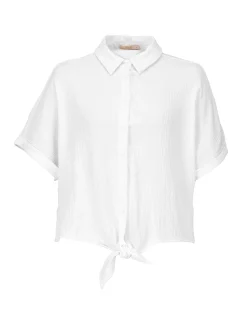 BACHATA - Camicia a manica corta bianca