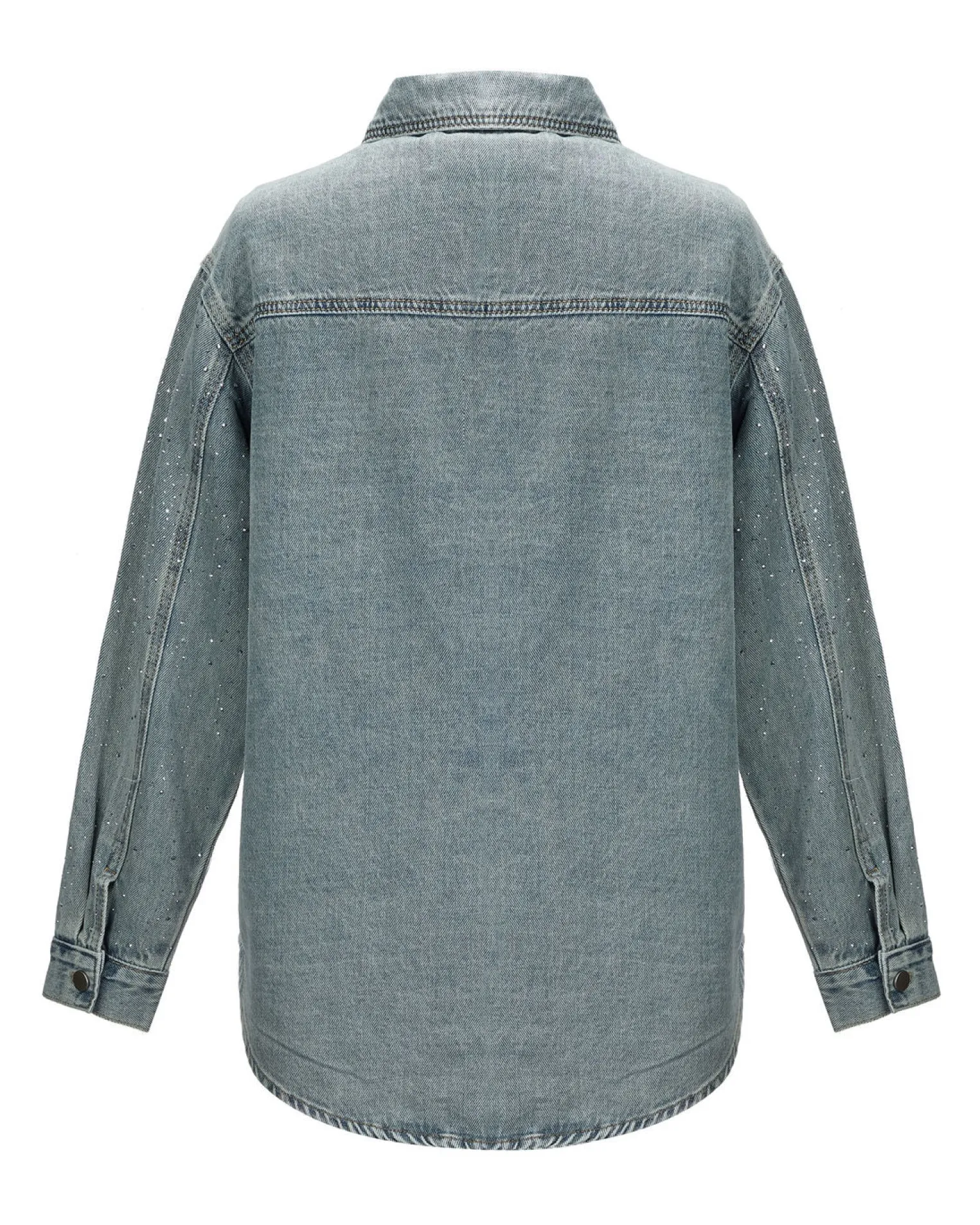 BACHATA - CAMICIA DI JEANS DA DONNA CON STRASS