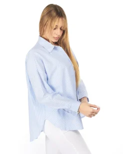 BACHATA - CAMICIA MANICA LUNGA RIGA PICCOLA