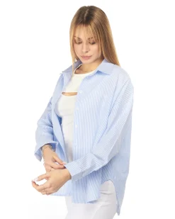 BACHATA - CAMICIA MANICA LUNGA RIGA PICCOLA