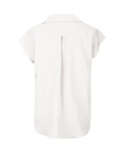 BACHATA - Camicia smanicata bianca