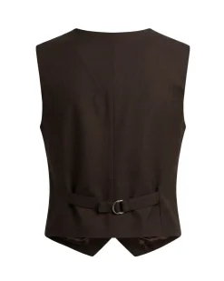 BACHATA - Gilet marrone da donna