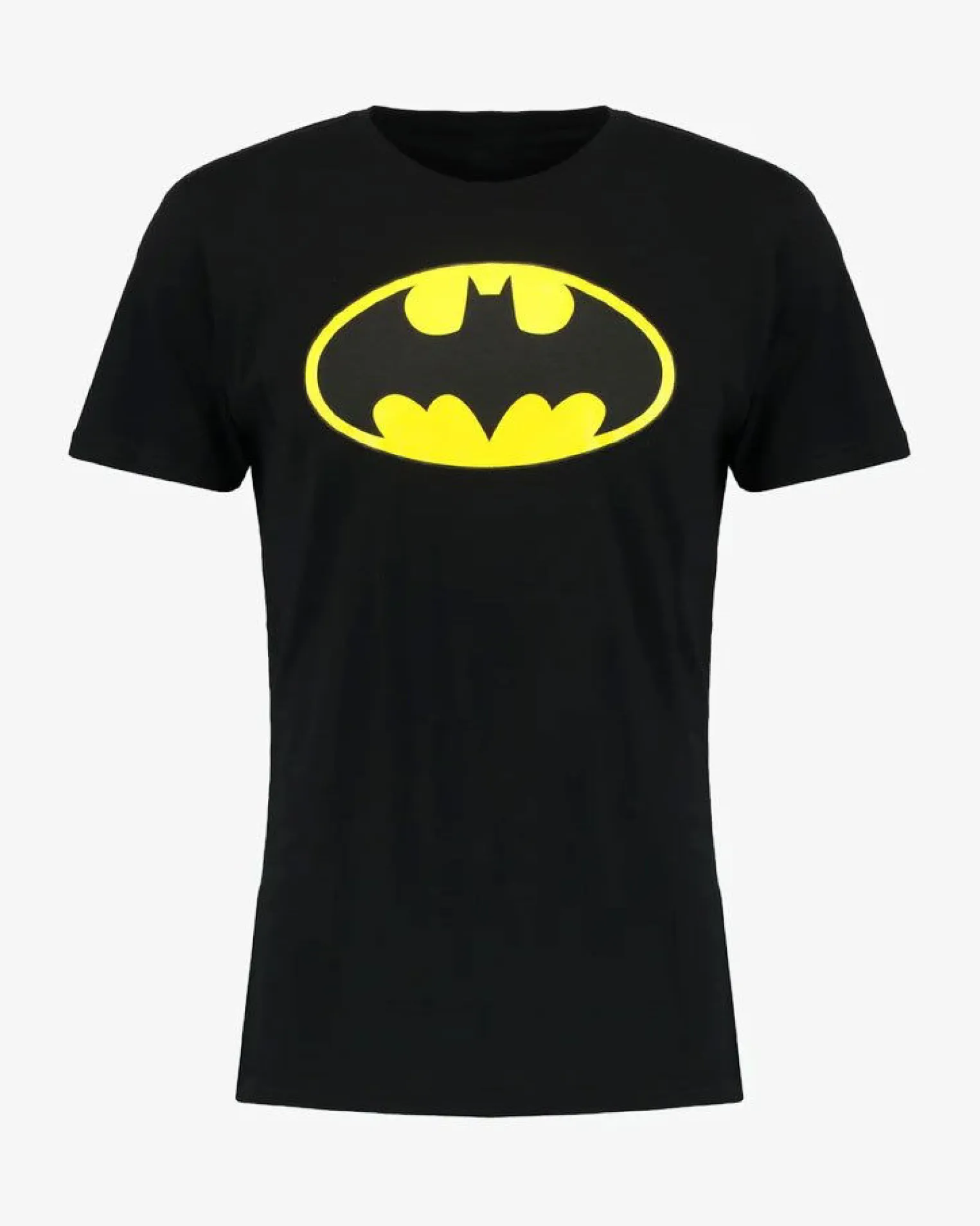 BATMAN - Tshirt nera da uomo con stampa Batman - JL052513