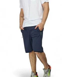 BERMUDA FELPA CON ZIP