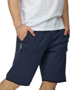 BERMUDA FELPA CON ZIP