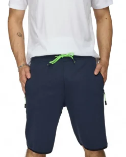 BERMUDA FELPA CON ZIP