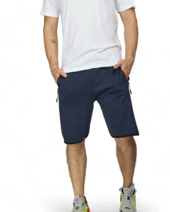 BERMUDA FELPA CON ZIP