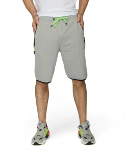 BERMUDA FELPA CON ZIP