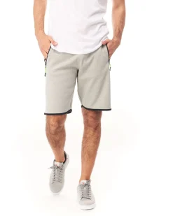 BERMUDA IN FELPA CON ZIP