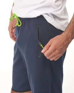 BERMUDA IN FELPA CON ZIP