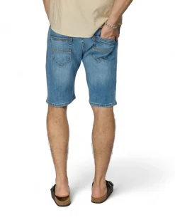 BERMUDA JEANS 5 TASCHE CHIARO