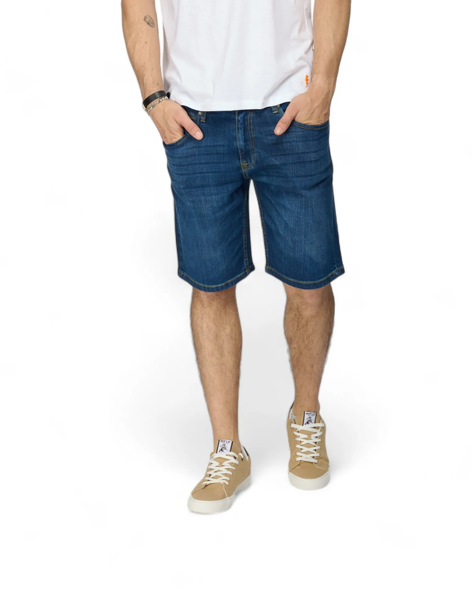 BERMUDA JEANS 5 TASCHE MERDIO