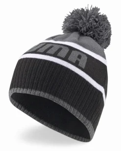 BERRETTO POM BEANIE BLACK