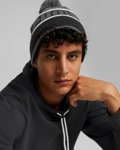 BERRETTO POM BEANIE BLACK