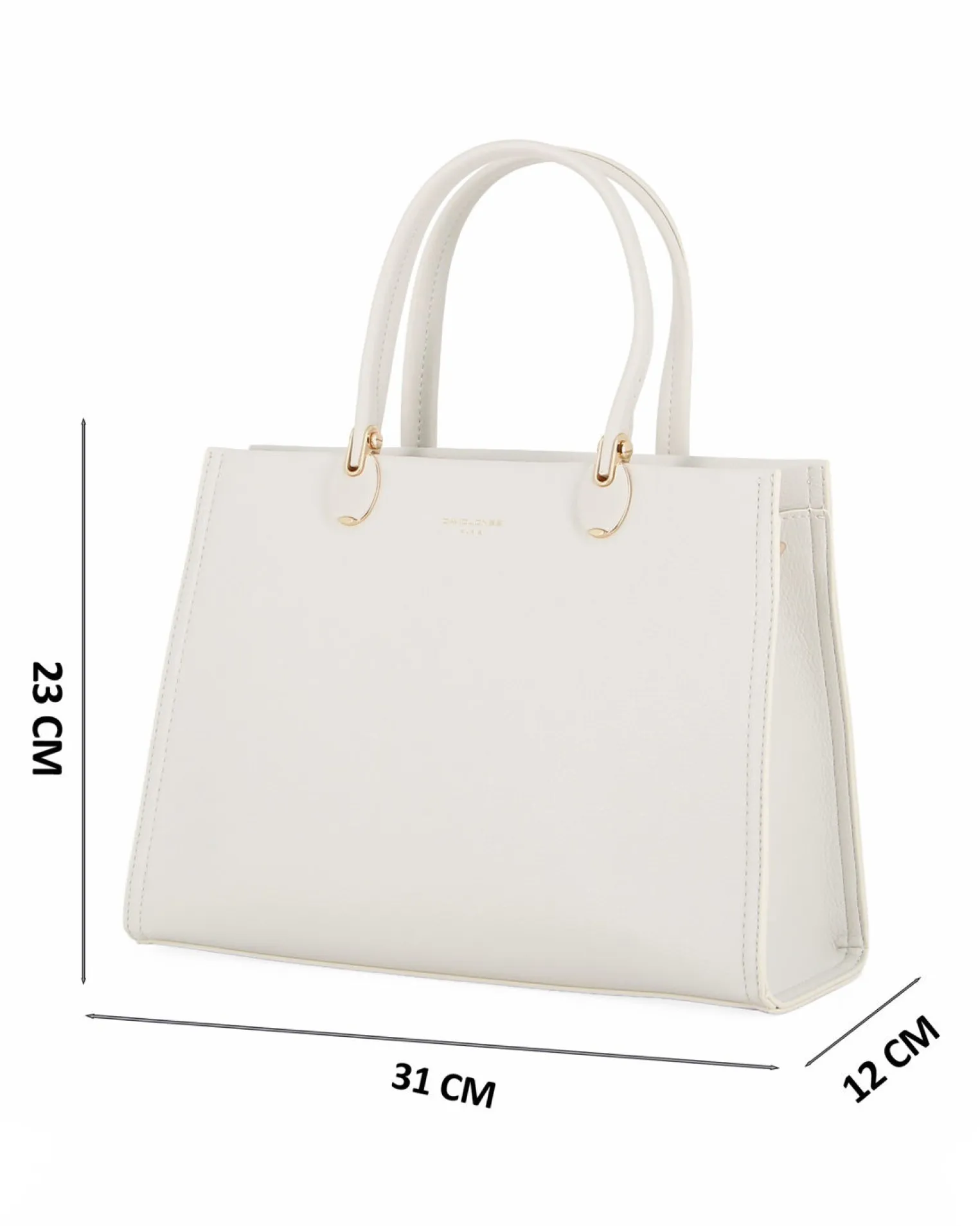 BORSA A MANO 2MANICI SAFFIANO