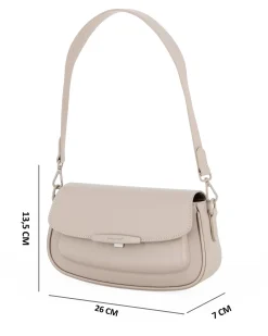 BORSA A SPALLA C/TRACOL.+CHIUSURA SCATTO
