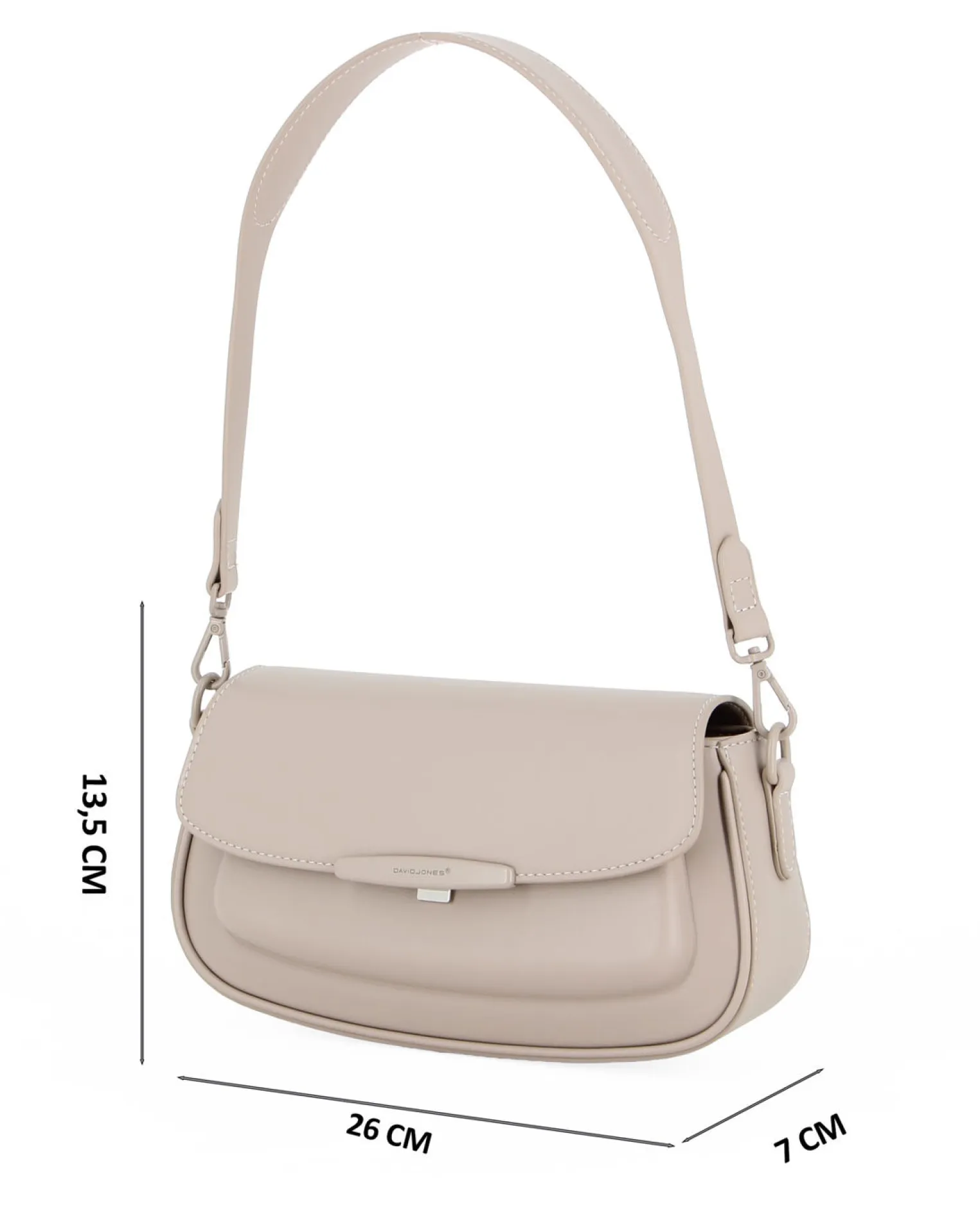 BORSA A SPALLA C/TRACOL.+CHIUSURA SCATTO