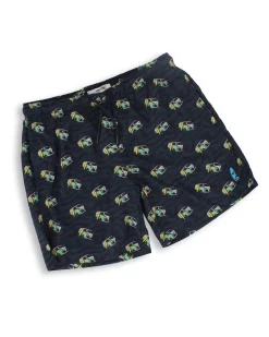 BOXER MARE KESSEL BLU NOTTE AOP