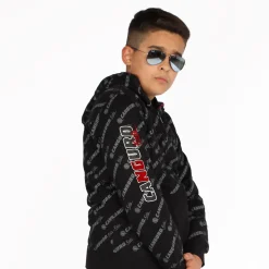 BOY FELPA FULL ZIP CON CAPPUCCIO