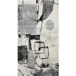BOYTEKS –  Tappeto Milano grigio con disegno astratto 160x230 cm