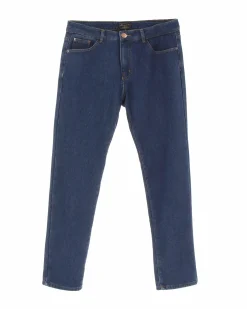 BREZZA DI MARE - JEANS 5TASCHE ELASTICIZZATO CON INTERNO IN PILE