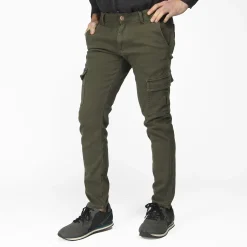 BREZZA DI MARE - OLIVER PANTALONE FOFERATO IN PILE