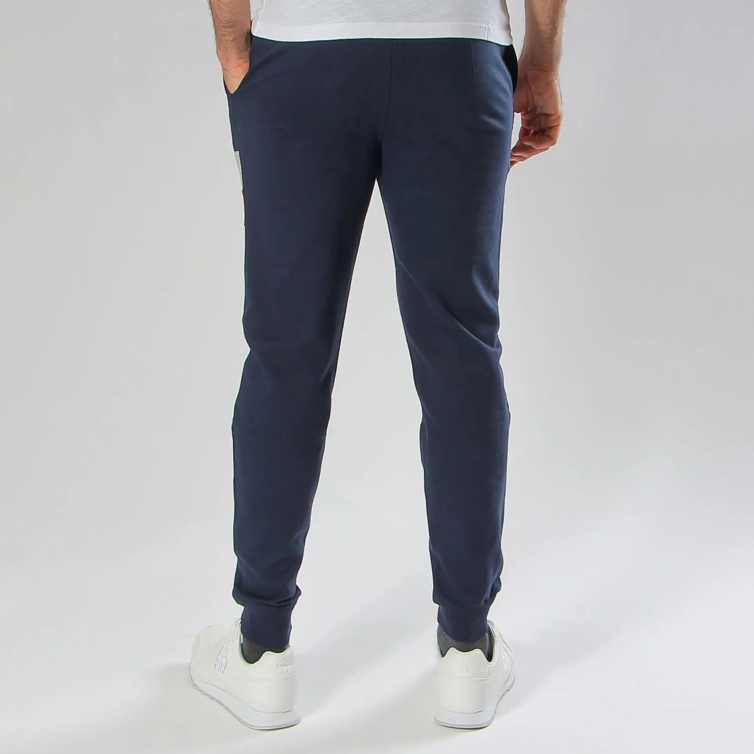 BROKERS - UOMO PANTALONE FRENCH TERRY CON POLSI