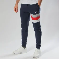 BROKERS - UOMO PANTALONE FRENCH TERRY CON POLSI