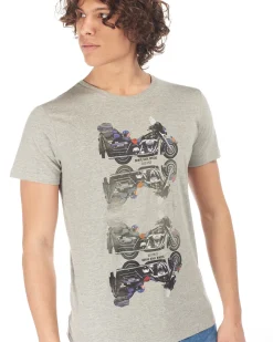 B-SOUL - UOMO TSHIRT MEZZA MANICA MOTO