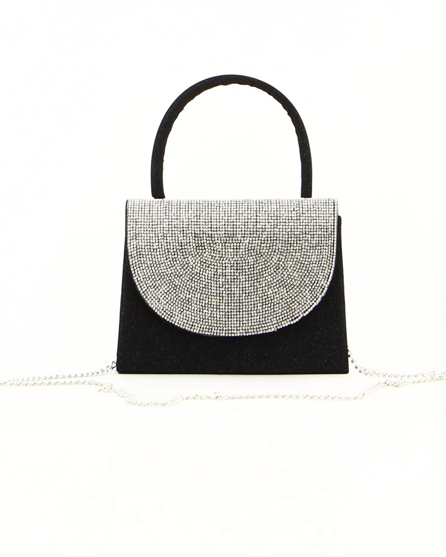BUSTINA BORSETTA C/MANICO+PATTA GLITTER