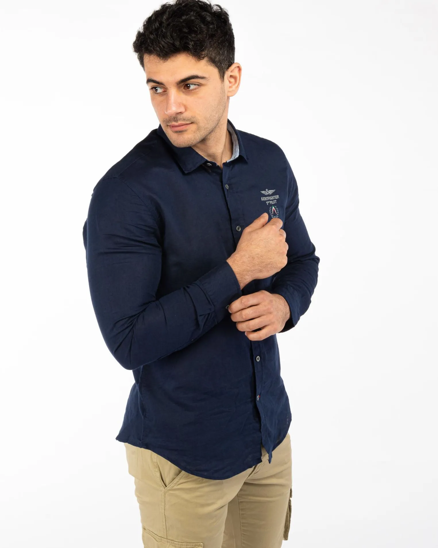 CAMICIA LINO MANICA LUNGA