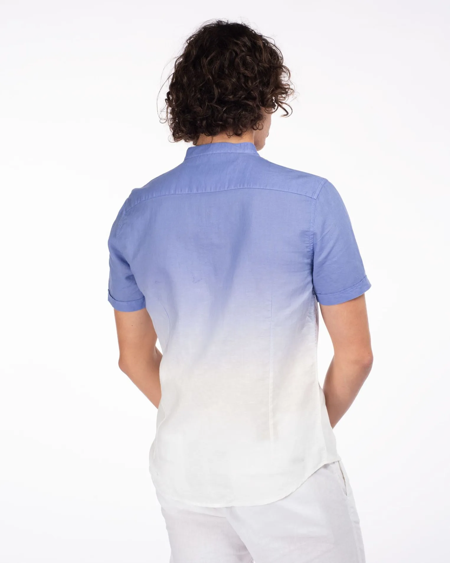 CAMICIA LINO MEZZA MANICA