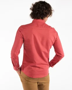 CAMICIA MANICA LUNGA BOTTON DOWN LINO