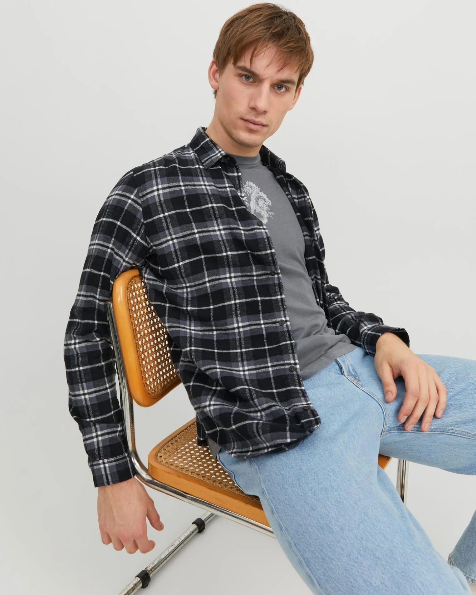 CAMICIA MANICA LUNGA PLAIN FALL