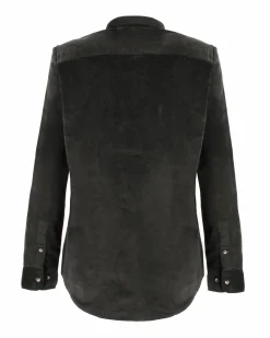 CAMICIA MANICA LUNGA VELLUTO 1000 RIGHE