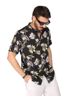 CAMICIA MEZZA MANICA FANTASIA